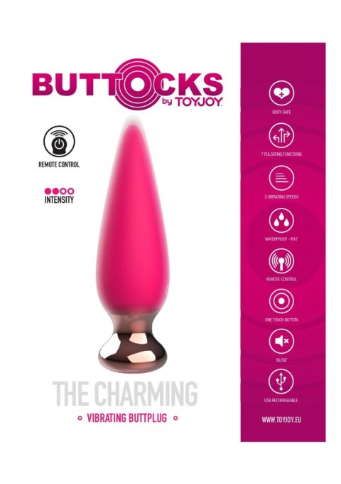 The Charming Buttplug Fuchsia The Charming Buttplug Fuchsia