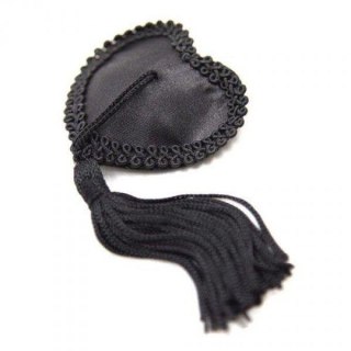 Nasutniki - Heart Nipples Tassels BLACK