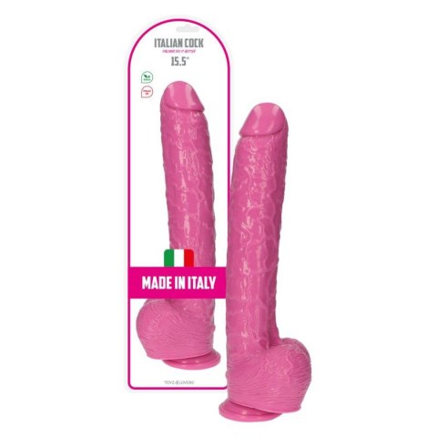 Dildo- Italian Cock 15.5'' Pink Dildo- Italian Cock 15.5'' Pink