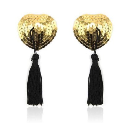 Nasutniki - Heart shine nipples tassels (oro)