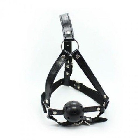 Knebel-Imbracatura Viso con morso Head Harness+Ball Gag Knebel-Imbracatura Viso con morso Head Harness+Ball Gag