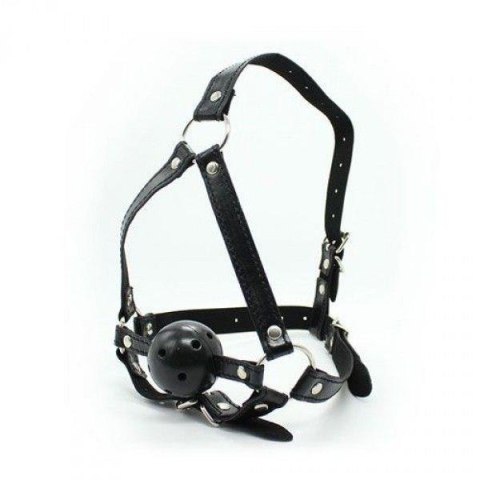 Knebel-Imbracatura Viso con morso Head Harness+Ball Gag Knebel-Imbracatura Viso con morso Head Harness+Ball Gag