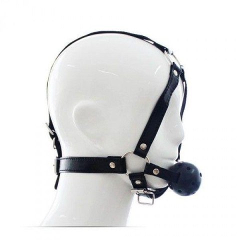 Knebel-Imbracatura Viso con morso Head Harness+Ball Gag Knebel-Imbracatura Viso con morso Head Harness+Ball Gag