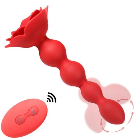Rose rotating anal beads Rose rotating anal beads