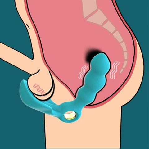 Stymulator-Angelo Male Prostate Triple Stimulation (blue) Stymulator-Angelo Male Prostate Triple Stimulation (blue)