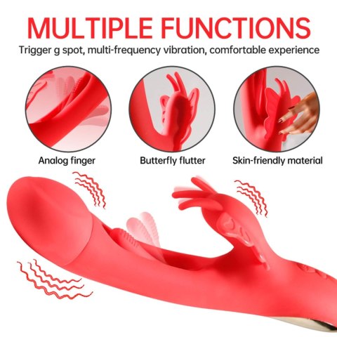 Butterfuly dual flicking vibrator Butterfuly dual flicking vibrator