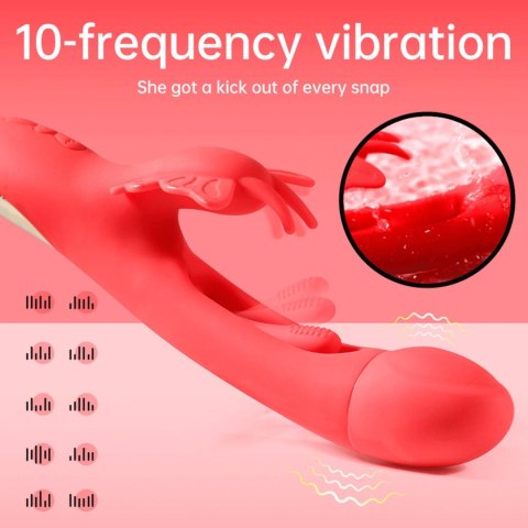 Butterfuly dual flicking vibrator Butterfuly dual flicking vibrator