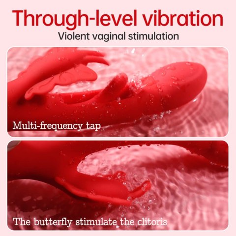 Butterfuly dual flicking vibrator Butterfuly dual flicking vibrator