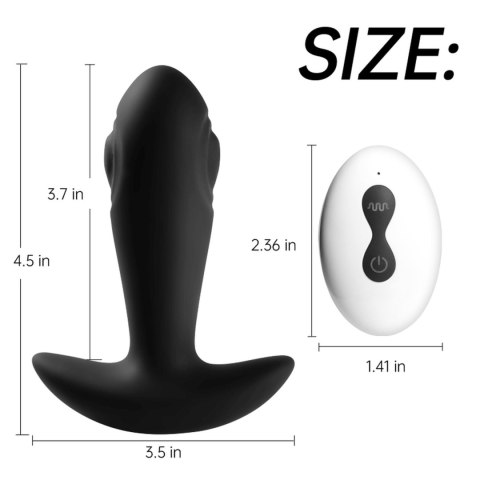 Dual tapping anal plug Dual tapping anal plug