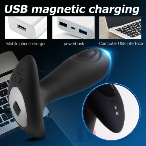 Dual tapping anal plug Dual tapping anal plug