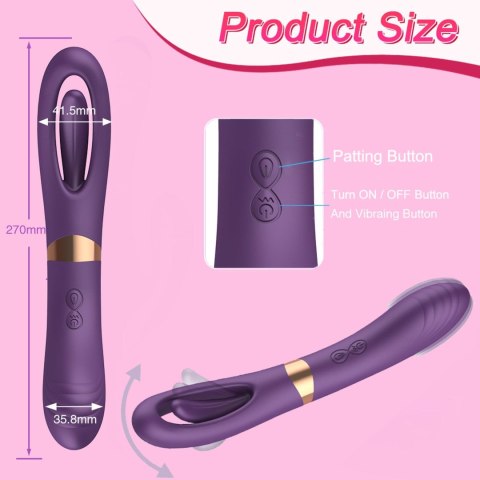 Flicking dual g spot vibrator Flicking dual g spot vibrator
