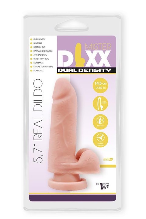 MR. DIXX 5.7INCH DUAL DENSITY DILDO MR. DIXX 5.7INCH DUAL DENSITY DILDO