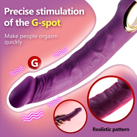 Realistic Vibrator PURPLE Realistic Vibrator PURPLE
