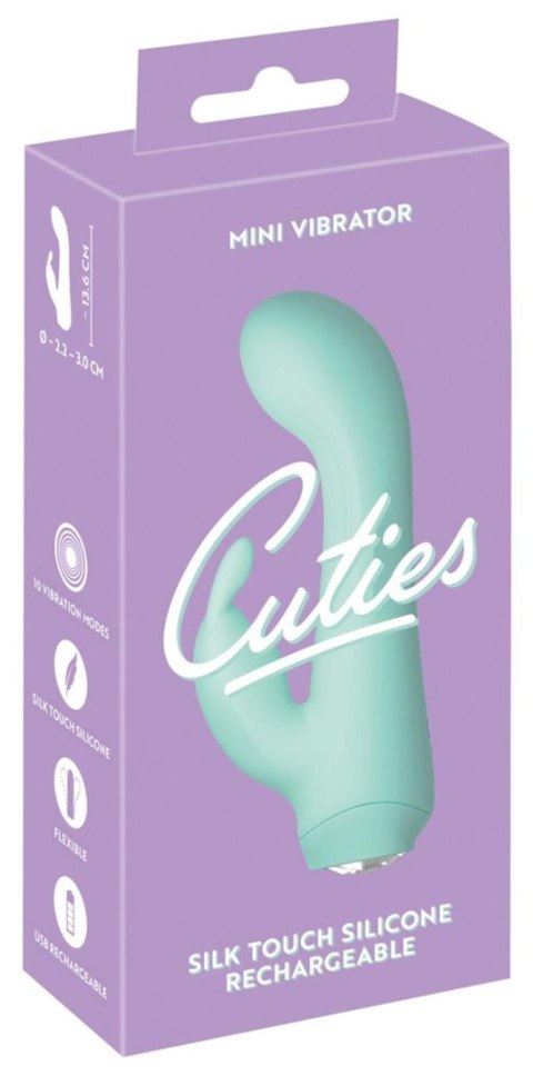 Cuties Mini Vibrator Green 4 Cuties Mini Vibrator Green 4