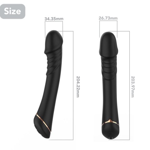 Hancock Black, 9 vibration functions Hancock Black, 9 vibration functions