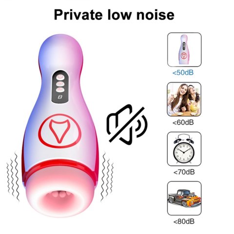 Masturbator - Vibrating Masturbation Cup , 7 Suction Power, 7 Vibration Setting Masturbator - Vibrating Masturbation Cup , 7 Suction Power, 7 Vibration Setting
