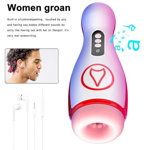 Masturbator - Vibrating Masturbation Cup , 7 Suction Power, 7 Vibration Setting Masturbator - Vibrating Masturbation Cup , 7 Suction Power, 7 Vibration Setting