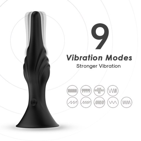 Rocket Black, 9 vibration functions Rocket Black, 9 vibration functions