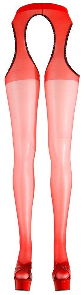 Pończochy - Sex Tights red L/XL Pończochy - Sex Tights red L/XL