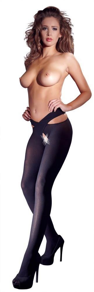 Rajstopy - Stockings black S/M