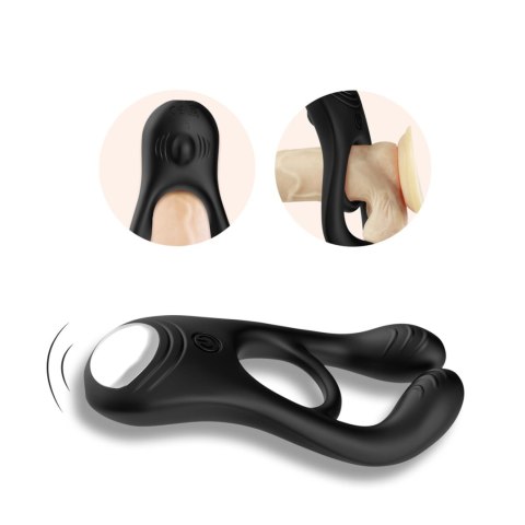 Veyron with remote Black, 9 vibration functions Veyron with remote Black, 9 vibration functions