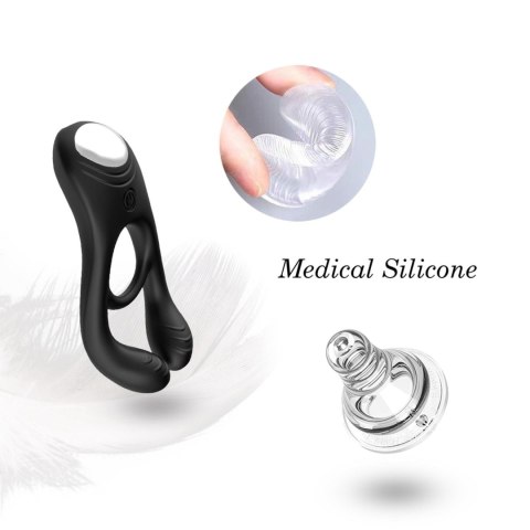 Veyron with remote Black, 9 vibration functions Veyron with remote Black, 9 vibration functions