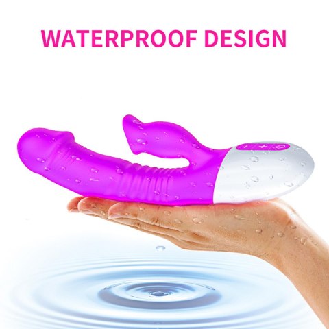 Wibrator-Silicon, Vibrator 7 Function and Heating Mode, Purple Wibrator-Silicon, Vibrator 7 Function and Heating Mode, Purple