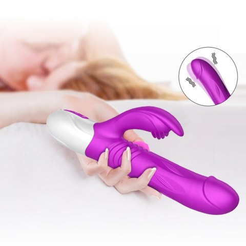 Wibrator-Silicone Vibrator USB 10 Function + Expander and Thrusting Function Wibrator-Silicone Vibrator USB 10 Function + Expander and Thrusting Function