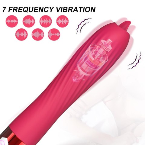 Wibrator-Silicone Vibrator USB, 10 vibration modes, Heating Wibrator-Silicone Vibrator USB, 10 vibration modes, Heating