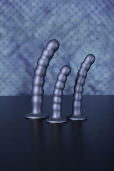 Beaded Silicone G-Spot Dildo - 5'' / 13 cm Beaded Silicone G-Spot Dildo - 5'' / 13 cm
