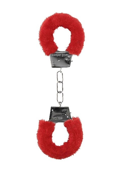 Beginner""s Handcuffs Furry - Red Beginner""s Handcuffs Furry - Red