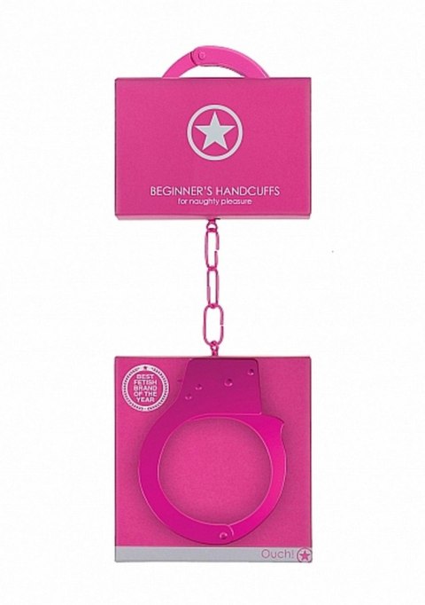 Beginner""s Handcuffs - Pink Beginner""s Handcuffs - Pink