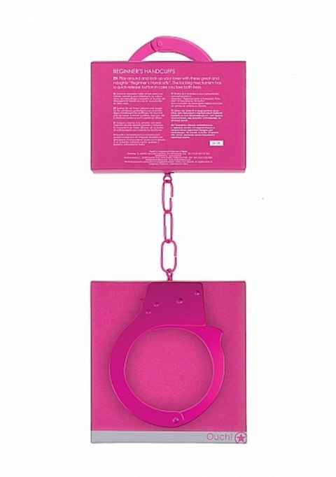 Beginner""s Handcuffs - Pink Beginner""s Handcuffs - Pink