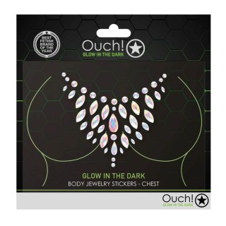 Ouch! - Naklejki na ciało - Body Jewelry Stickers - Chest