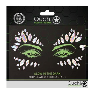 Ouch! - Naklejki na twarz - Body Jewelry Stickers - Face