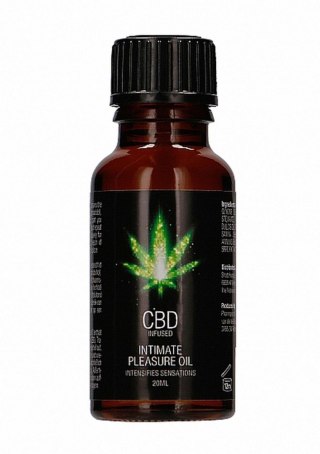 Pharmquests - Olejek do masażu - CBD Intimate Pleasure Oil - 20 ml
