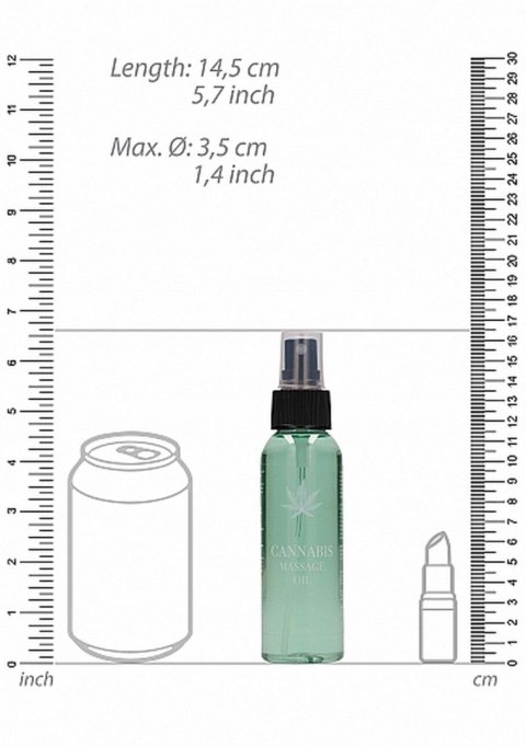 Pharmquests - Olejek do masażu - Cannabis Massage Oil - 100 ml Pharmquests - Olejek do masażu - Cannabis Massage Oil - 100 ml
