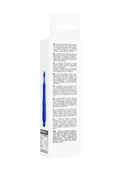 Dido - ABS Bullet With Sleeve - 10-Speeds - Royal Blue Dido - ABS Bullet With Sleeve - 10-Speeds - Royal Blue