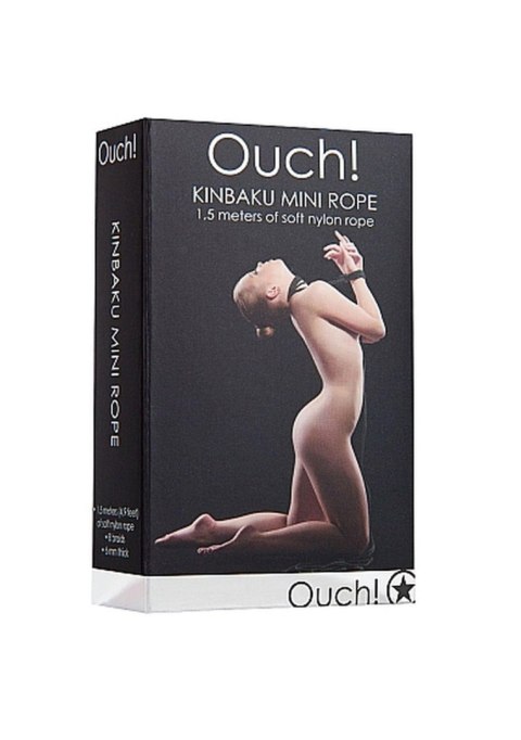 Kinbaku Mini Rope - 1,5m - Black Kinbaku Mini Rope - 1,5m - Black