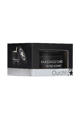 Ouch! - Świeca do masażu - Massage Candle - Rose Scented