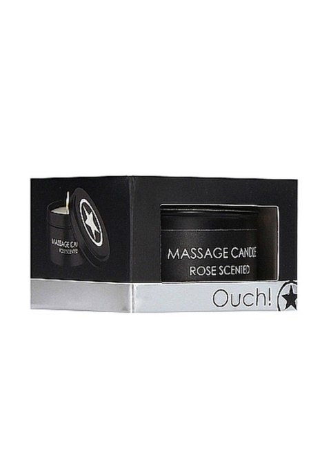 Ouch! - Świeca do masażu - Massage Candle - Rose Scented Ouch! - Świeca do masażu - Massage Candle - Rose Scented