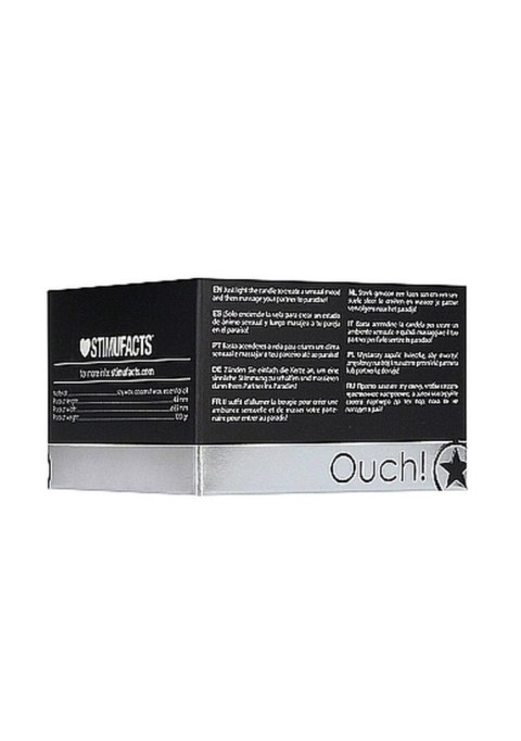 Ouch! - Świeca do masażu - Massage Candle - Rose Scented Ouch! - Świeca do masażu - Massage Candle - Rose Scented