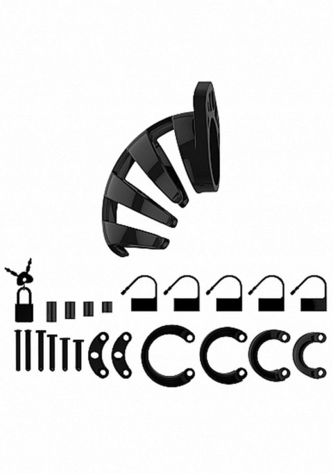 Model 02 - Chastity - 3.5"" - Cock Cage - Black Model 02 - Chastity - 3.5"" - Cock Cage - Black