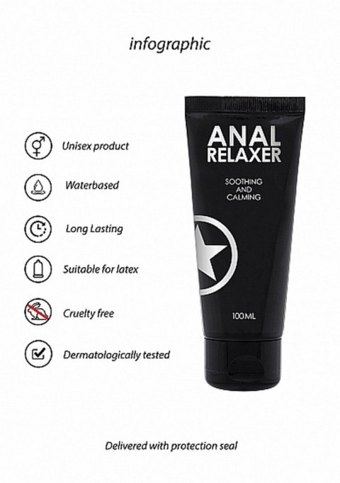 Ouch! - Żel analny - Anal Relaxer - 100 ml Ouch! - Żel analny - Anal Relaxer - 100 ml
