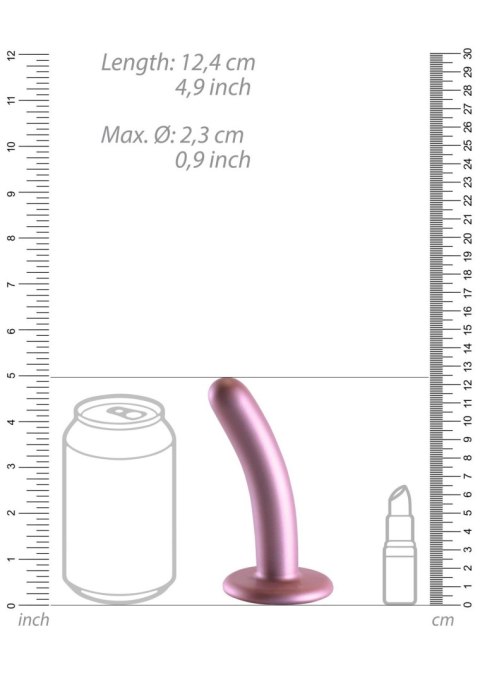 Smooth Silicone G-Spot Dildo - 5'' / 12 cm Smooth Silicone G-Spot Dildo - 5'' / 12 cm