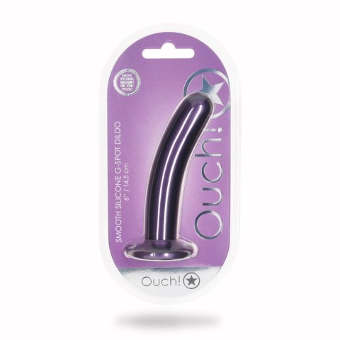 Smooth Silicone G-Spot Dildo - 6'' / 14,5 cm Smooth Silicone G-Spot Dildo - 6'' / 14,5 cm