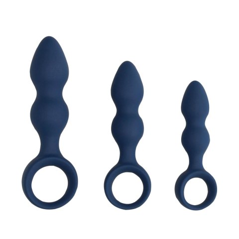 Teardrop Shaped Anal Plug - Large - Baltic Blue Teardrop Shaped Anal Plug - Large - Baltic Blue