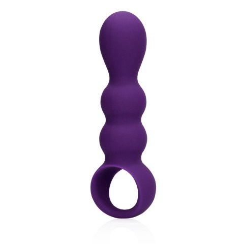 Teardrop Shaped Anal Vibrator - Clear Purple Teardrop Shaped Anal Vibrator - Clear Purple