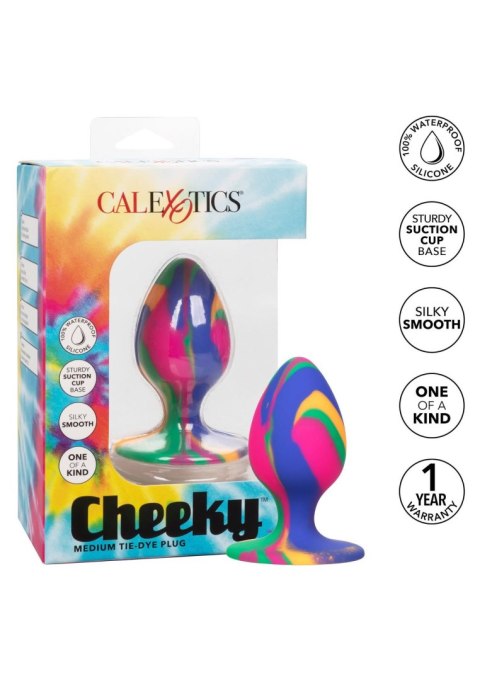Cheeky Medium Tie-Dye Plug Multicolor Cheeky Medium Tie-Dye Plug Multicolor