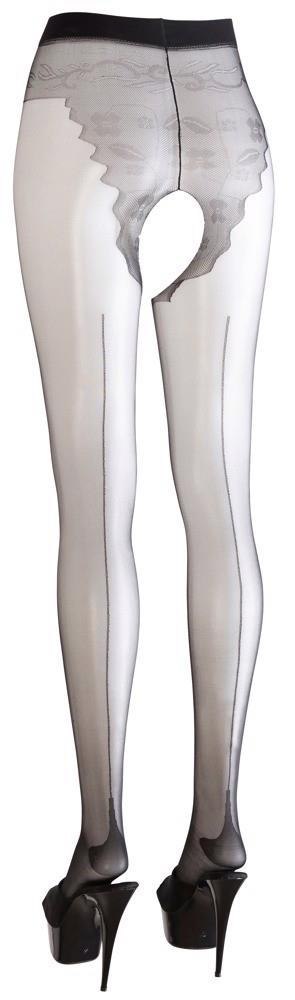 Rajstopy - Crotchless tights 3